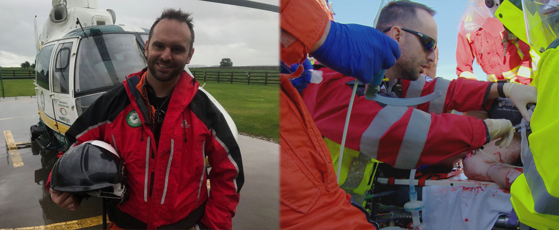 Dr John Ferris Reflects On Emergency Helicopter Medics Great North