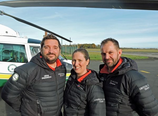 Berghaus donate kit worth £30k - Great North Air Ambulance Service