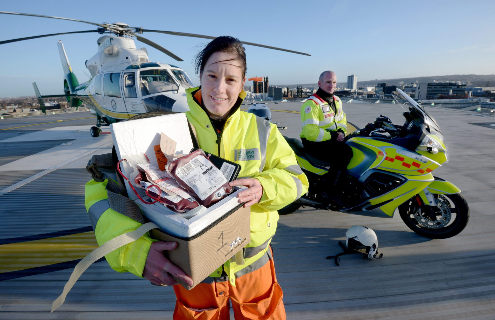 UK Wide Air Ambulance Blood Research Trial Goes Live At GNAAS - Great ...