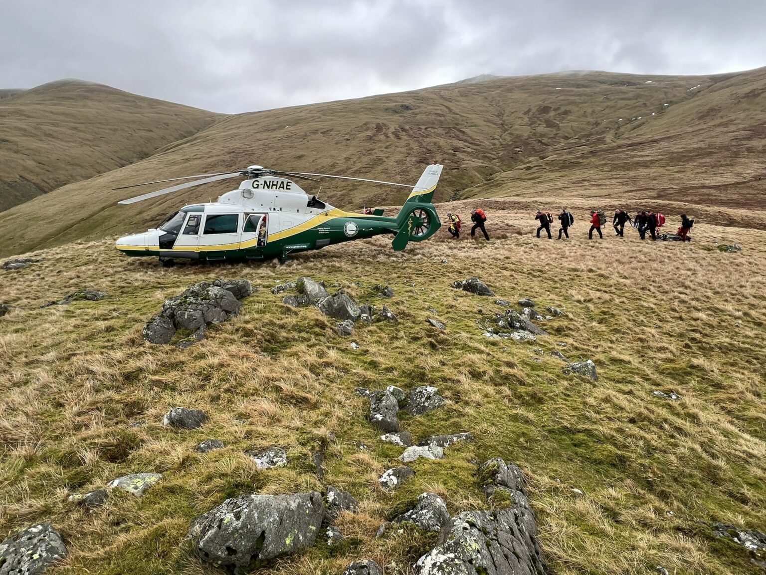 Man involved in ‘freak accident’ after climbing Helvellyn praises GNAAS ...