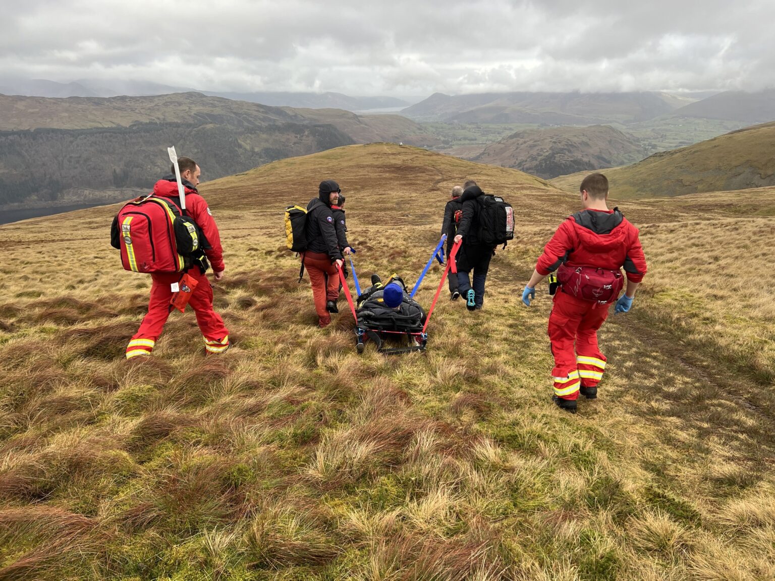 Man involved in ‘freak accident’ after climbing Helvellyn praises GNAAS ...