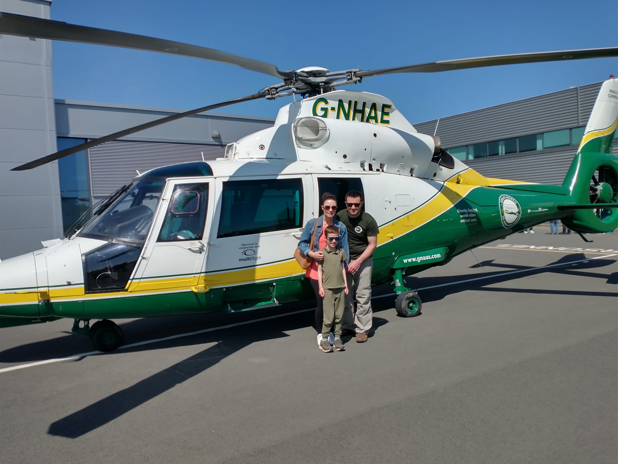 James Celebrates 10 Years Volunteering At GNAAS - Great North Air ...